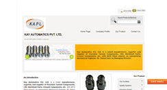 Desktop Screenshot of kayautomatics.com